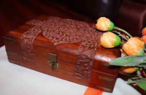 Wooden Jewelry Box Raksha Bandhan gift