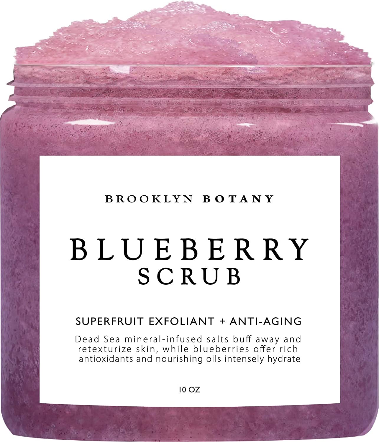 Brooklyn Botany- Blueberry Scrub For anti-aging & Exfoliation suggested by bongdiva.com